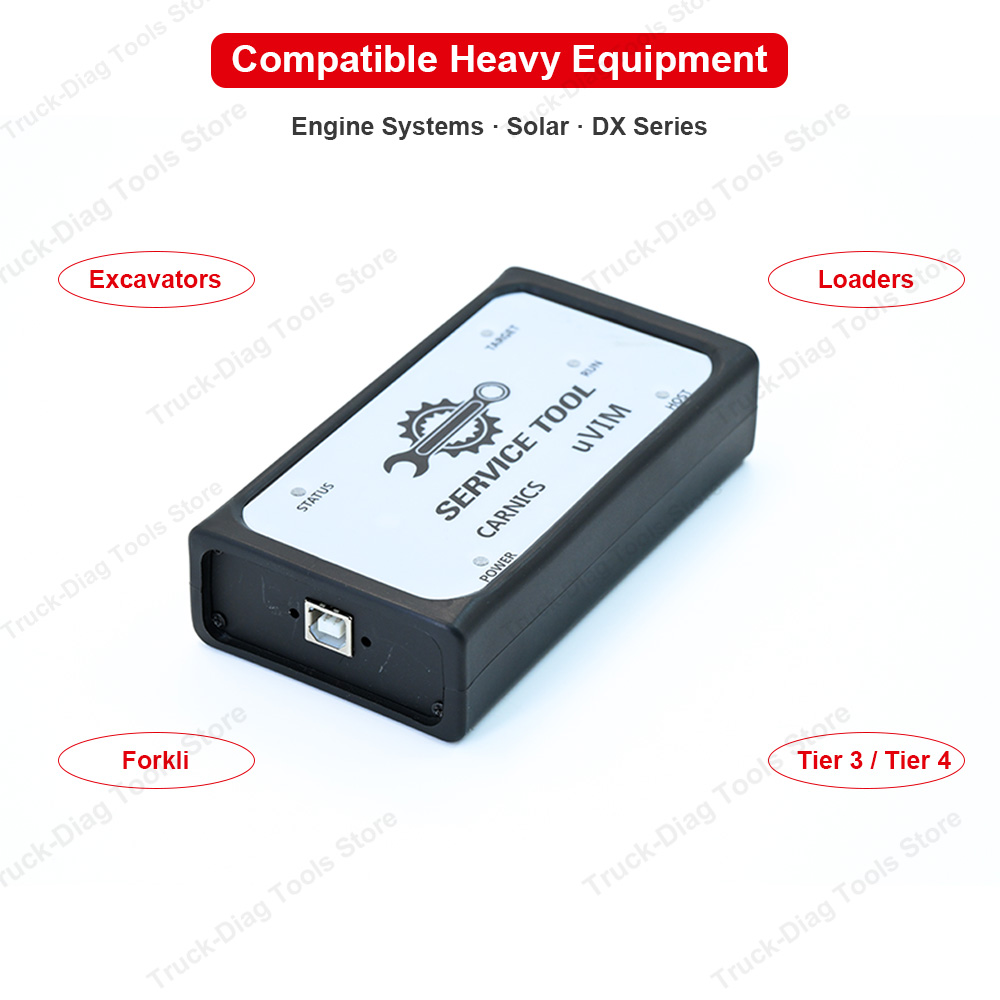 For uVIM Diagnostic Tool DMS-5 - огляд і ціна Heavy Equipment Software