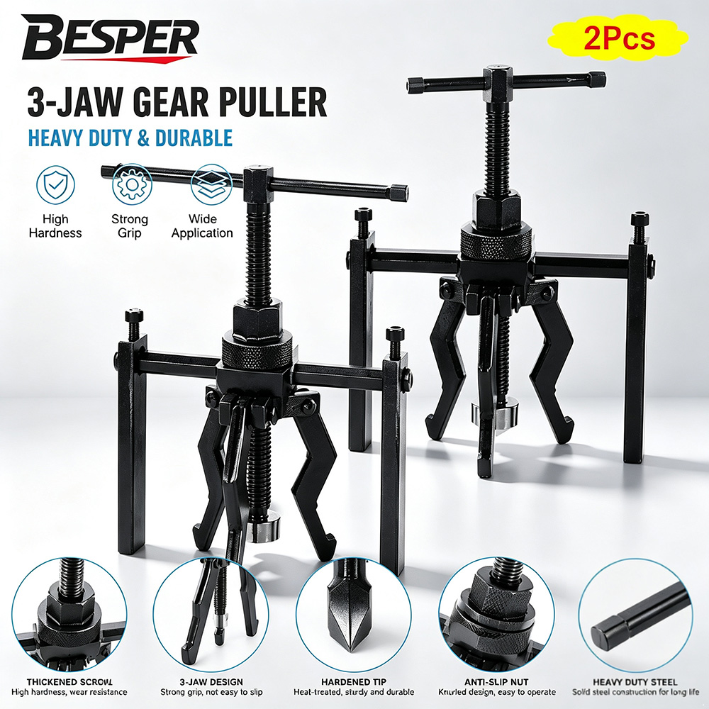 3 Jaw Bearing Puller Tool Heav - огляд і ціна Heavy Equipment Grinder