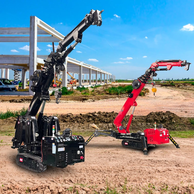 Compact Mini Spider Crane Hydr - огляд і ціна Heavy Equipment Lift